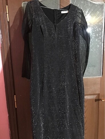 Zara Siyah balık elbise