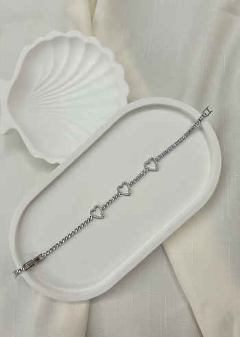 Zincir Detaylı Minimalist Kadın Bileklik
