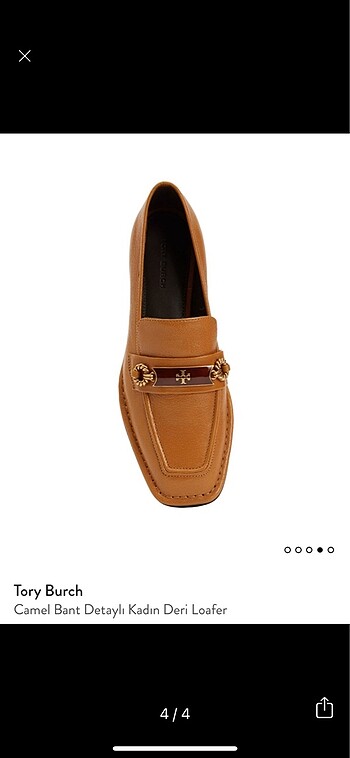 38 Beden camel Renk Tory Burch ayakkabı