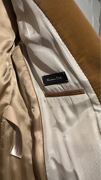 m Beden kahverengi Renk Massimo Blazer