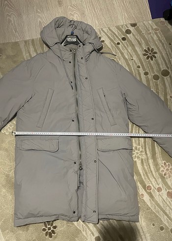 Zara kaz tüyü kaban - Görsel 4