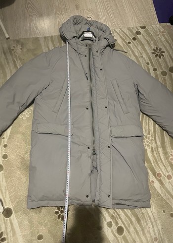 Zara kaz tüyü kaban - Görsel 3