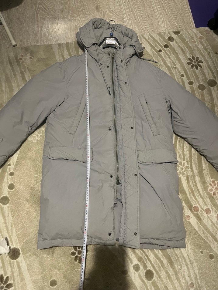 Zara kaz tüyü kaban - Görsel 3