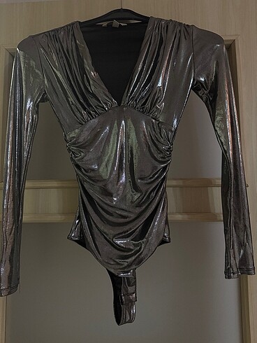 H&M PARLAK METALİK BODY