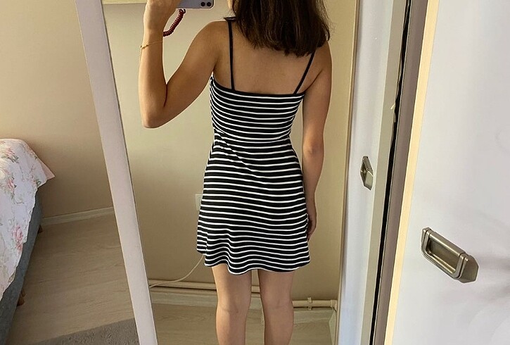H&M H&M çizgili elbise