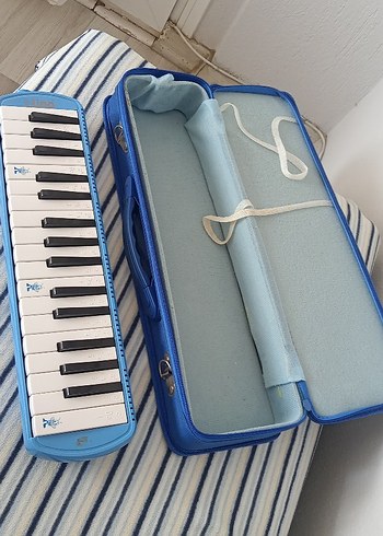 Mavi Melodika ve Taşıma Çantası - Görsel 2