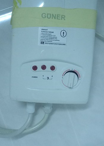 Güner Elektrikli şohpen