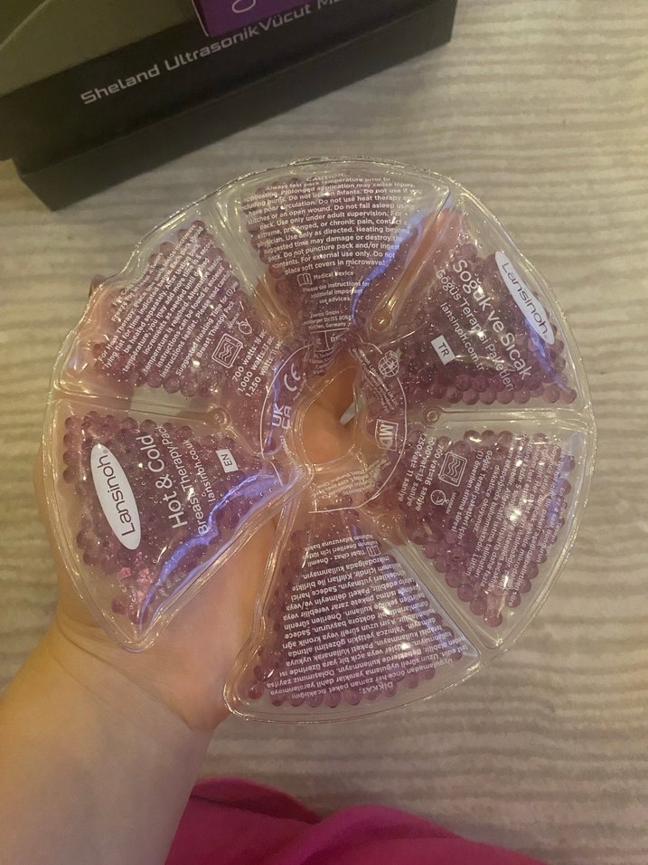 Lansinoh Sıcak ve Soğuk Göğüs Terapisi Pedi - Görsel 2