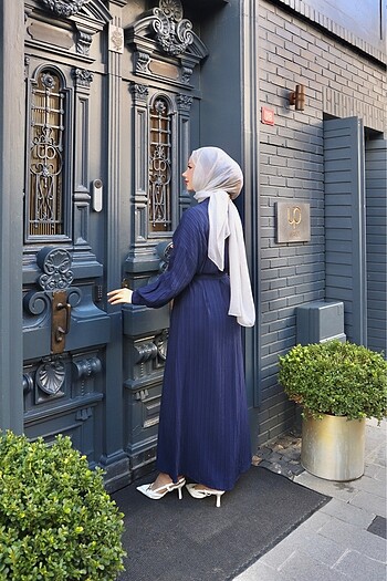 Diğer Lara Yarasa Kol Tesettür Elbise