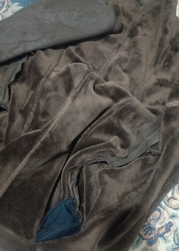 Kahverengi Uzun Deri Kadın Kaban - Görsel 6