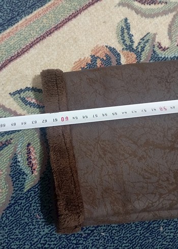 Kahverengi Uzun Deri Kadın Kaban - Görsel 11