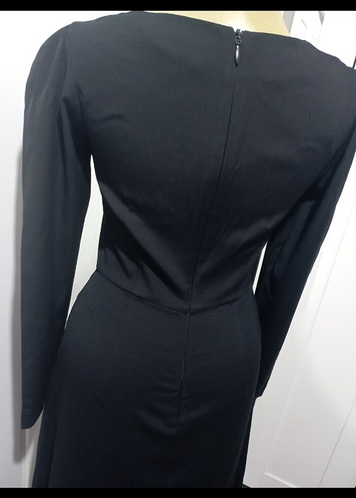 Adil ışık marka yakası taslı abiye  - Görsel 5