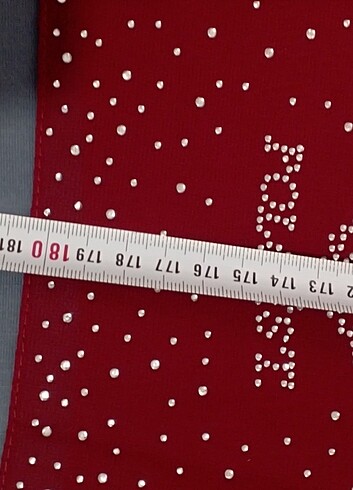 Polo İst marka taşlı şifon şal - Görsel 5