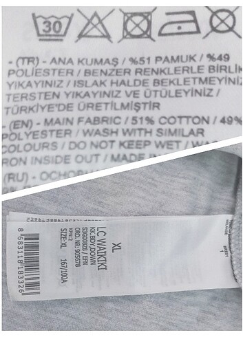 LC Waikiki marka oversize t-shirt  - Görsel 7