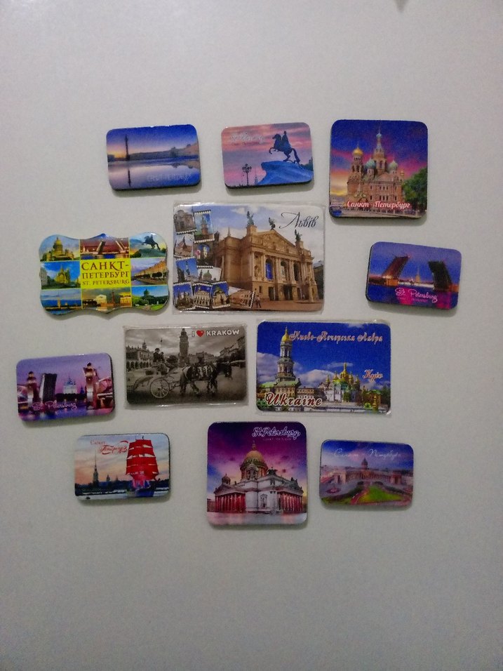 Renkli Turistik Magnet Seti - Görsel 3