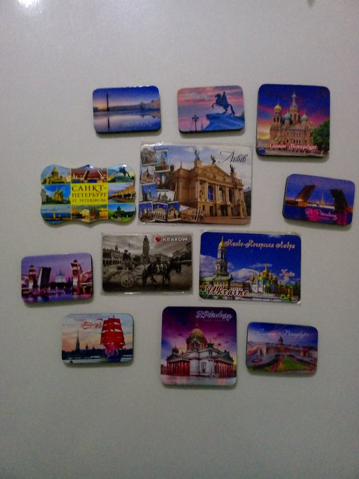 Renkli Turistik Magnet Seti - Görsel 2