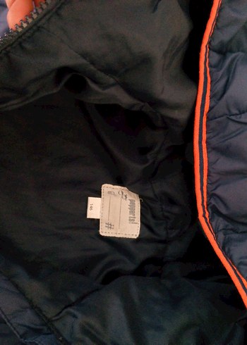 Erkek Çocuk Lacivert Kapüşonlu Fermuarlı Mont - Görsel 3