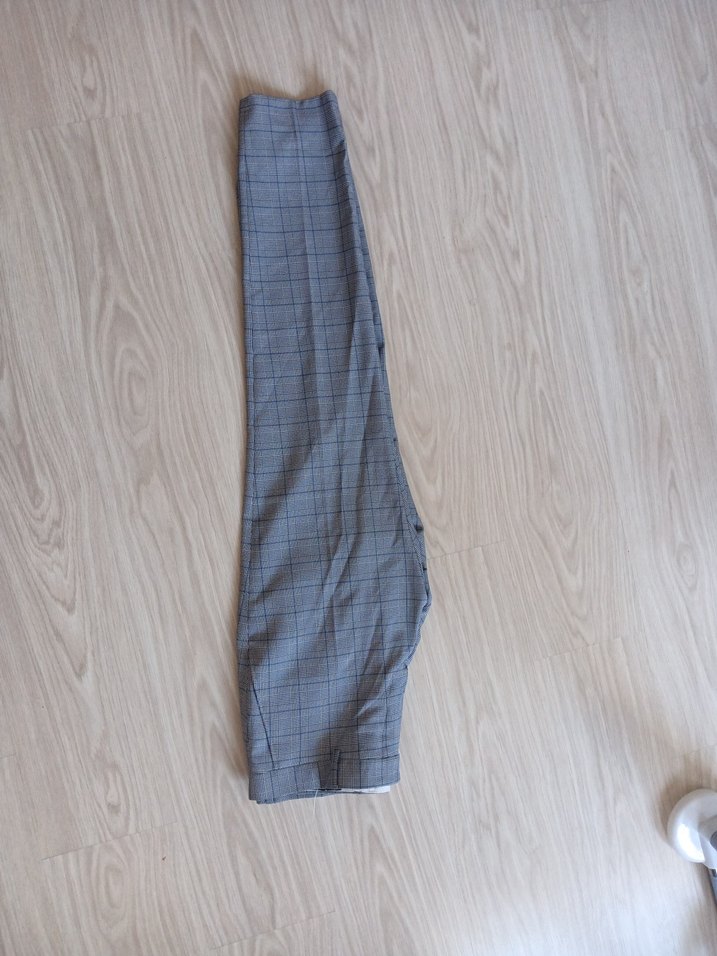 Gri Düğmeli Erkek Regular Fit Pantolon - Görsel 3