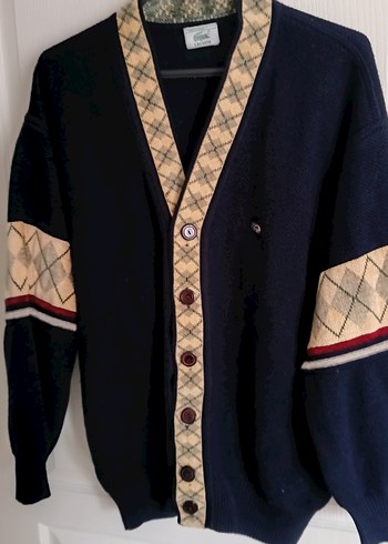 Lacoste Erkek lacivert Triko Hırka - Görsel 2