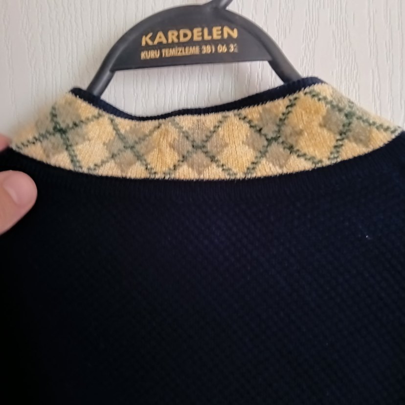 Lacoste Erkek lacivert Triko Hırka - Görsel 4