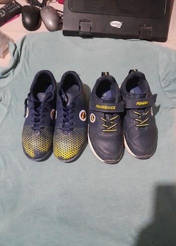 fenerbahçe marka Baskılı Erkek Çocuk Spor Ayakkabı