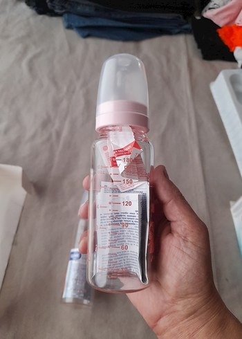 wee bady Pembe Pastel Bebek Biberonları Seti - Görsel 4