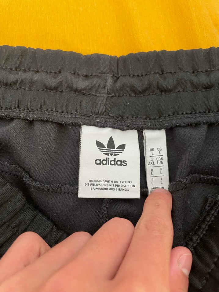 Erkek Siyah eşofman Adidas - Görsel 4