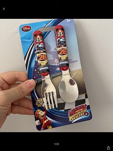 Disney çatal kaşık seti