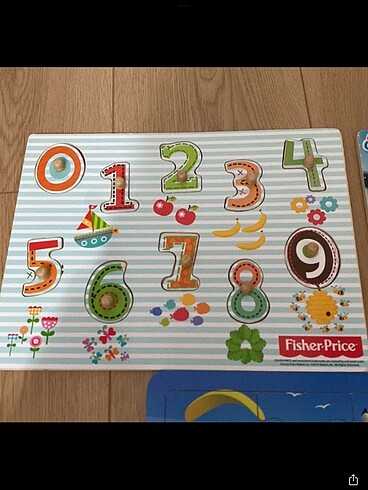 Fisher Price Ahşap puzzlelar