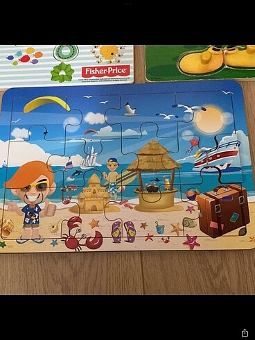 Beden Renk Ahşap puzzlelar