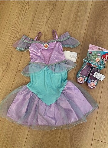 Disney deniz kızı ariel kostüm