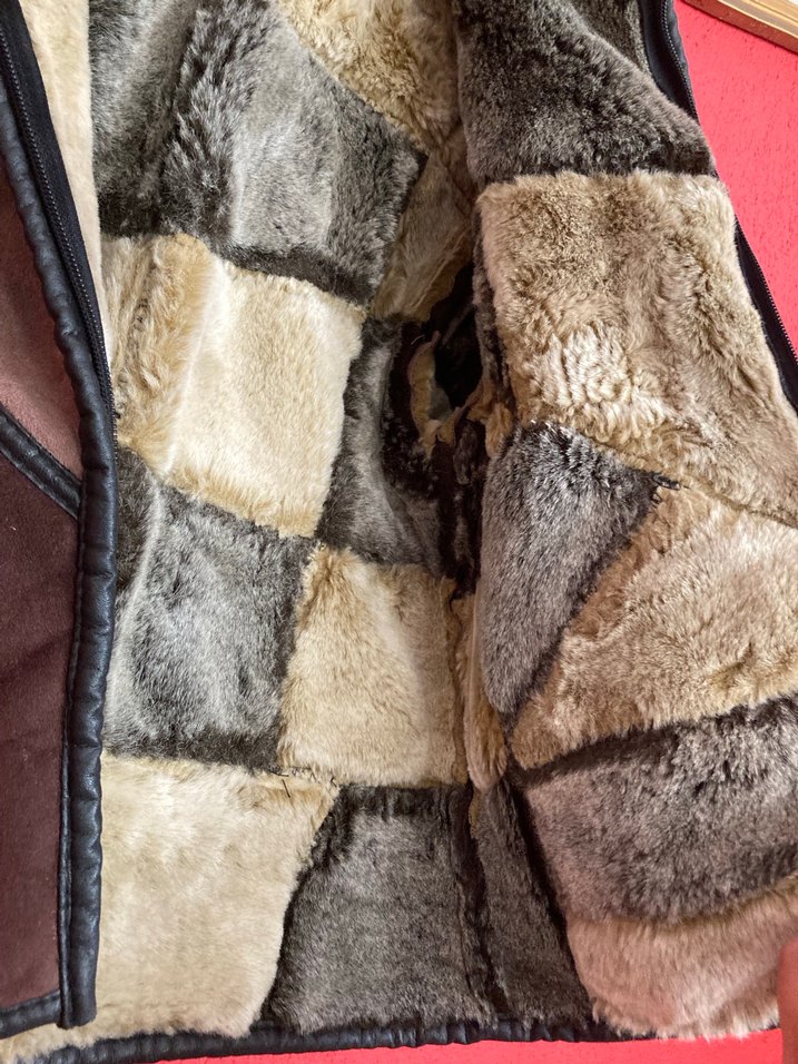 Kürklü Kapüşonlu Erkek Çocuk Süet Biker Mont - Görsel 4