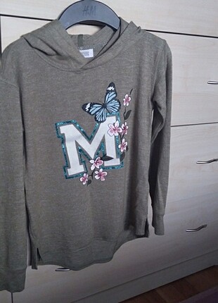 H&M ince triko sweatshirt