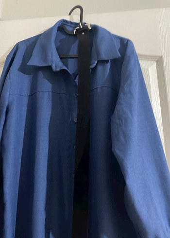 Lacivert Uzun elbise - Görsel 2