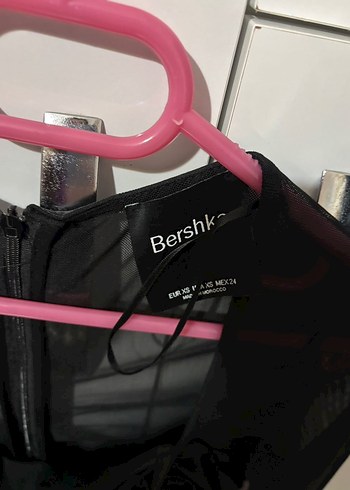 Siyah Fırfırlı Gotik Mini Elbise - Görsel 6