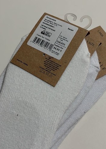 Aeropostale Beyaz Erkek Çorap Seti - Görsel 3