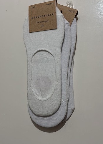 Aeropostale Beyaz Erkek Çorap Seti - Görsel 2