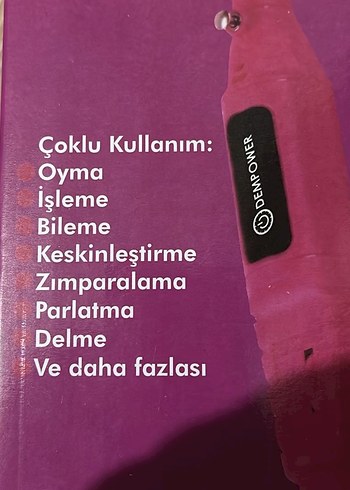 Dempower Elektrikli Manikür Seti DP-22F - Görsel 6