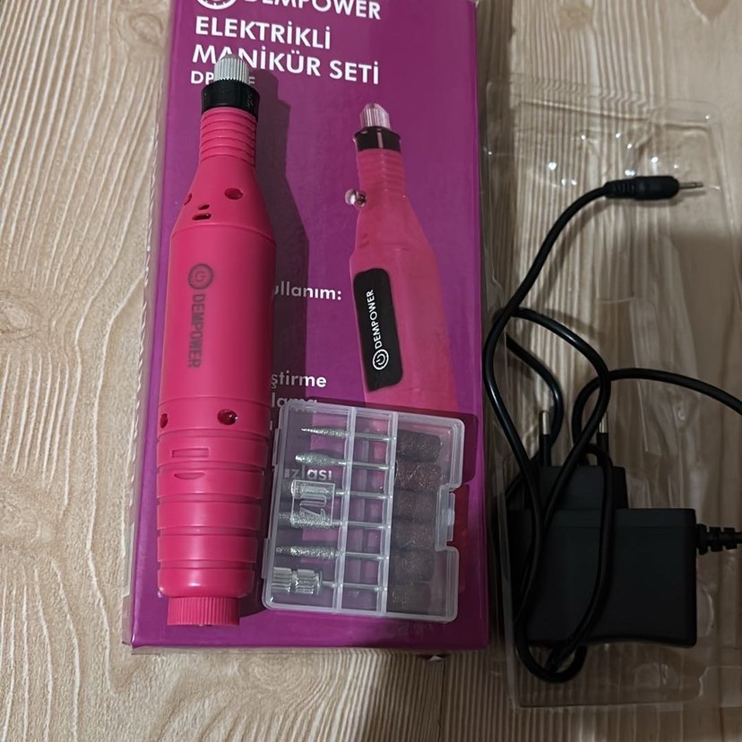 Dempower Elektrikli Manikür Seti DP-22F - Görsel 4