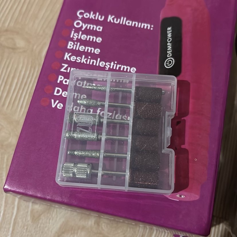 Dempower Elektrikli Manikür Seti DP-22F - Görsel 3