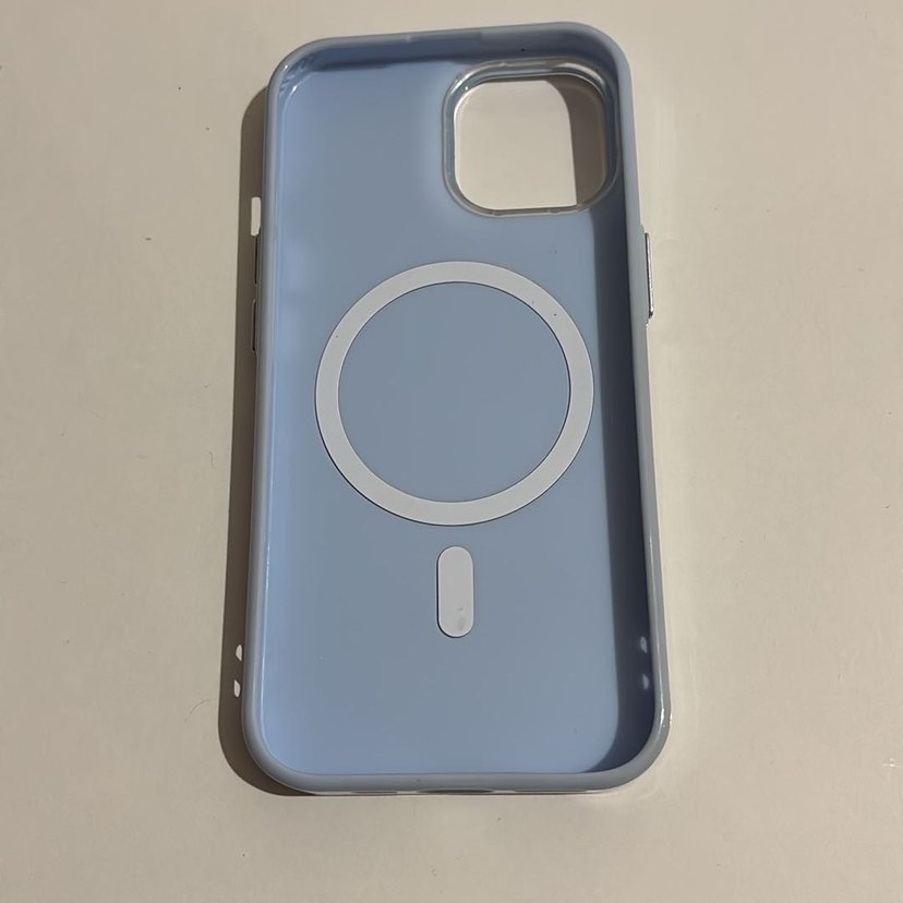 Mavi Parlak Telefon Kılıfı - Görsel 3