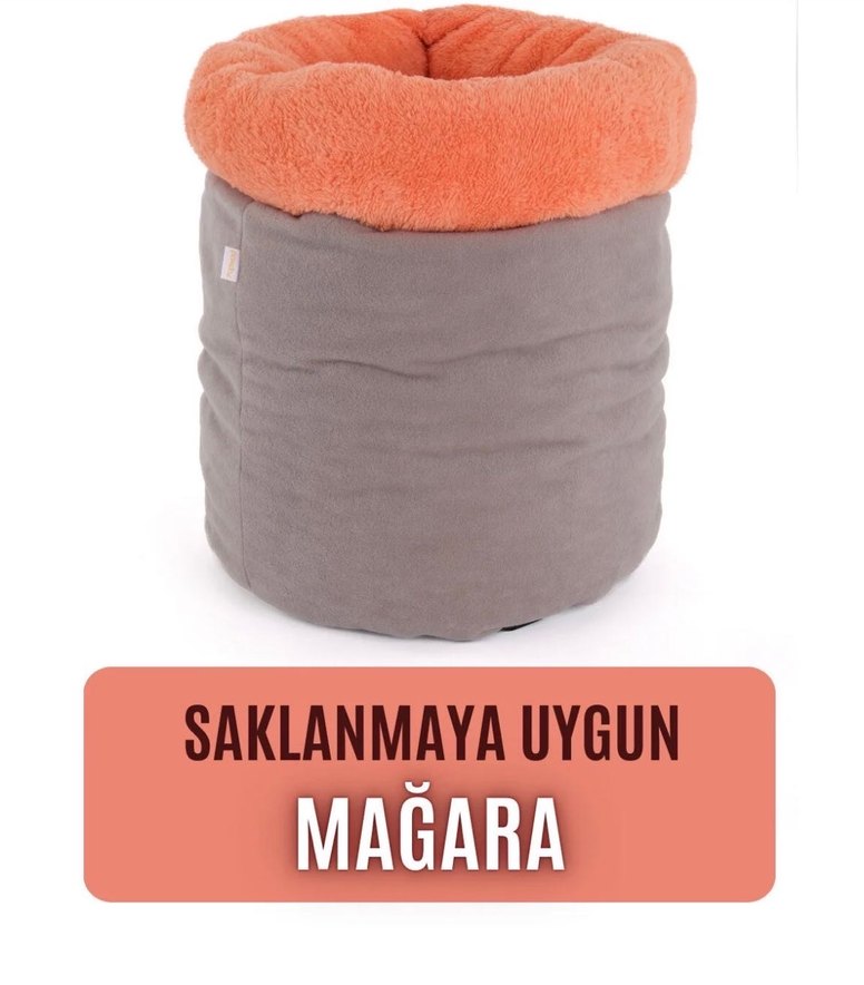 Gri Kedi Yatak ve Saklanma Alanı - Görsel 2