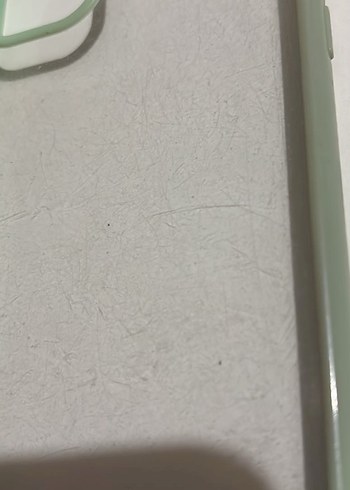 Pastel Yeşil Şeffaf Telefon Kılıfı - Görsel 3