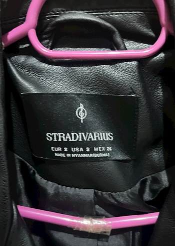 Kadın Siyah Deri Biker Ceket - Görsel 3