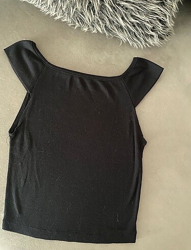 Diğer Omuz Detay T-Shirt