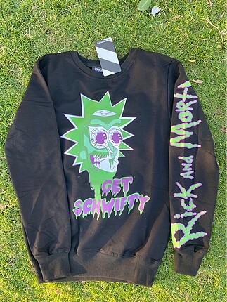 Yeni Sezon Rick and Morty Oversize Sweatshirt