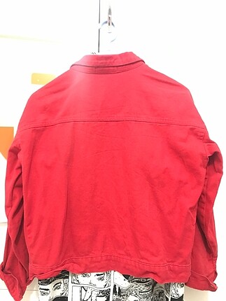 Diğer Kırmızı kısa ceket