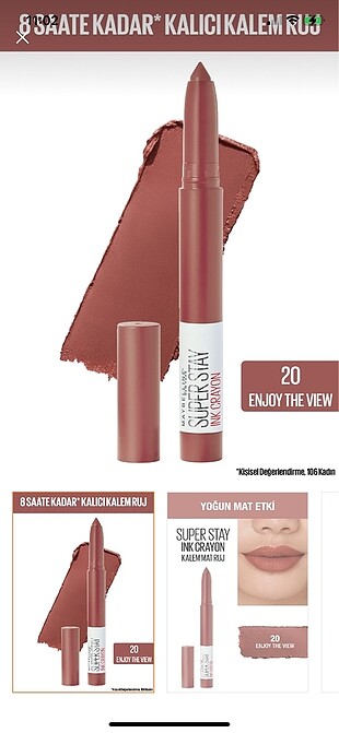 MAYBELLINE SUPERSTAY CRAYON 20