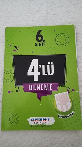 6. Sınıf 4lü Deneme Sistematik Yayınları 