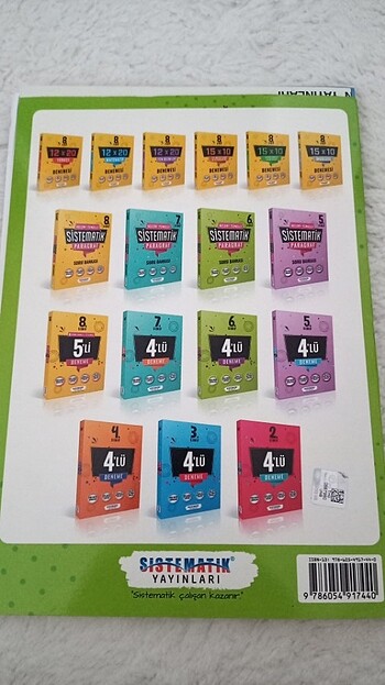 6. Sınıf 4lü Deneme Sistematik Yayınları